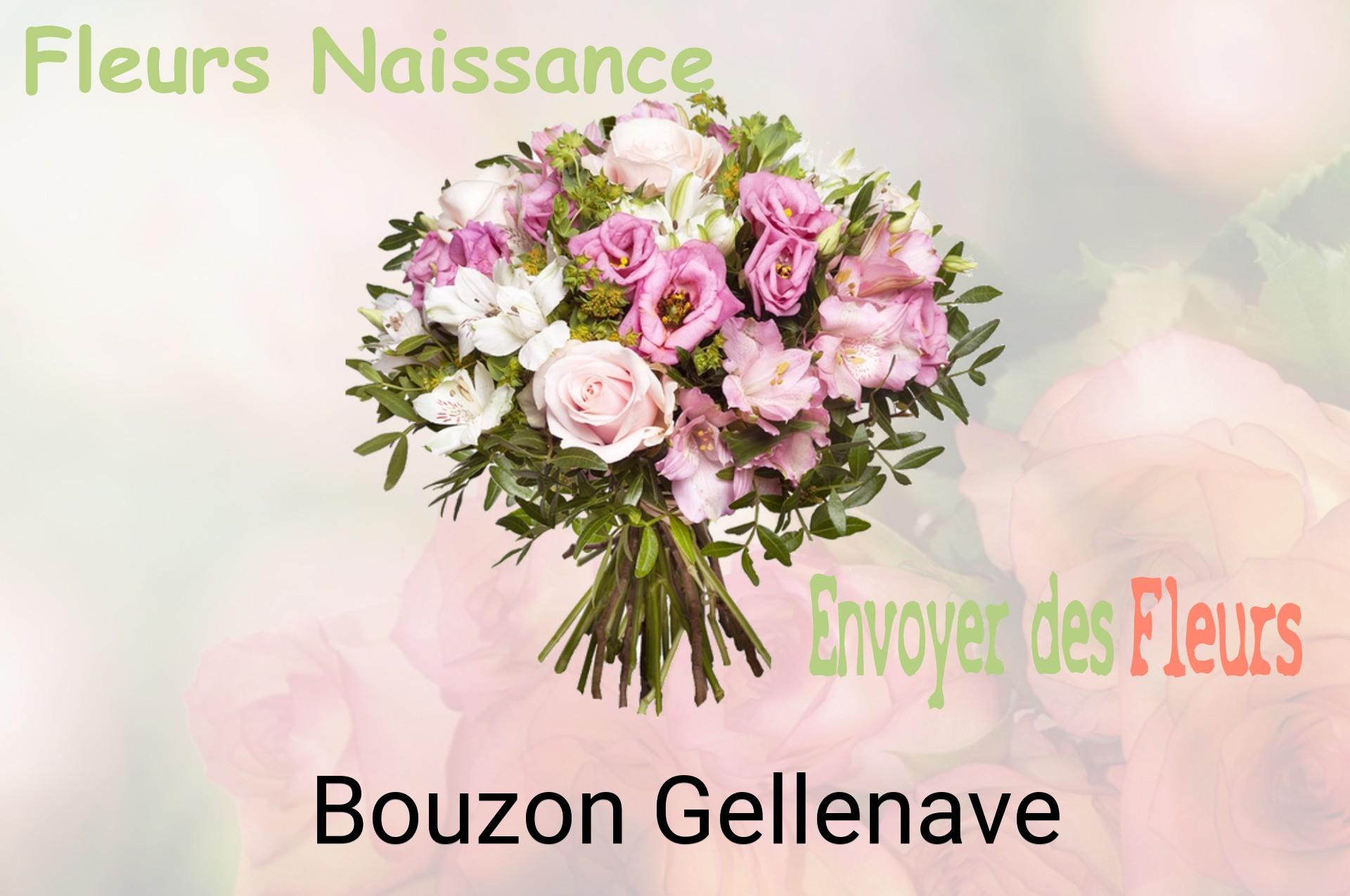 Bouquet de fleurs de naissance livré à Bouzon-Gellenave